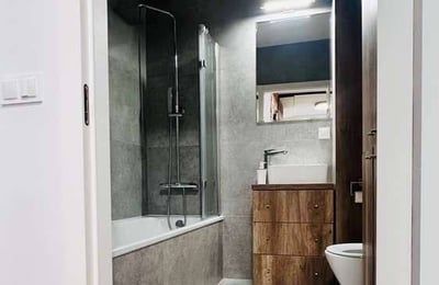 Alquiler de un apartamento de un dormitorio, 32 m², Tarnogaj, Breslavia, Polonia